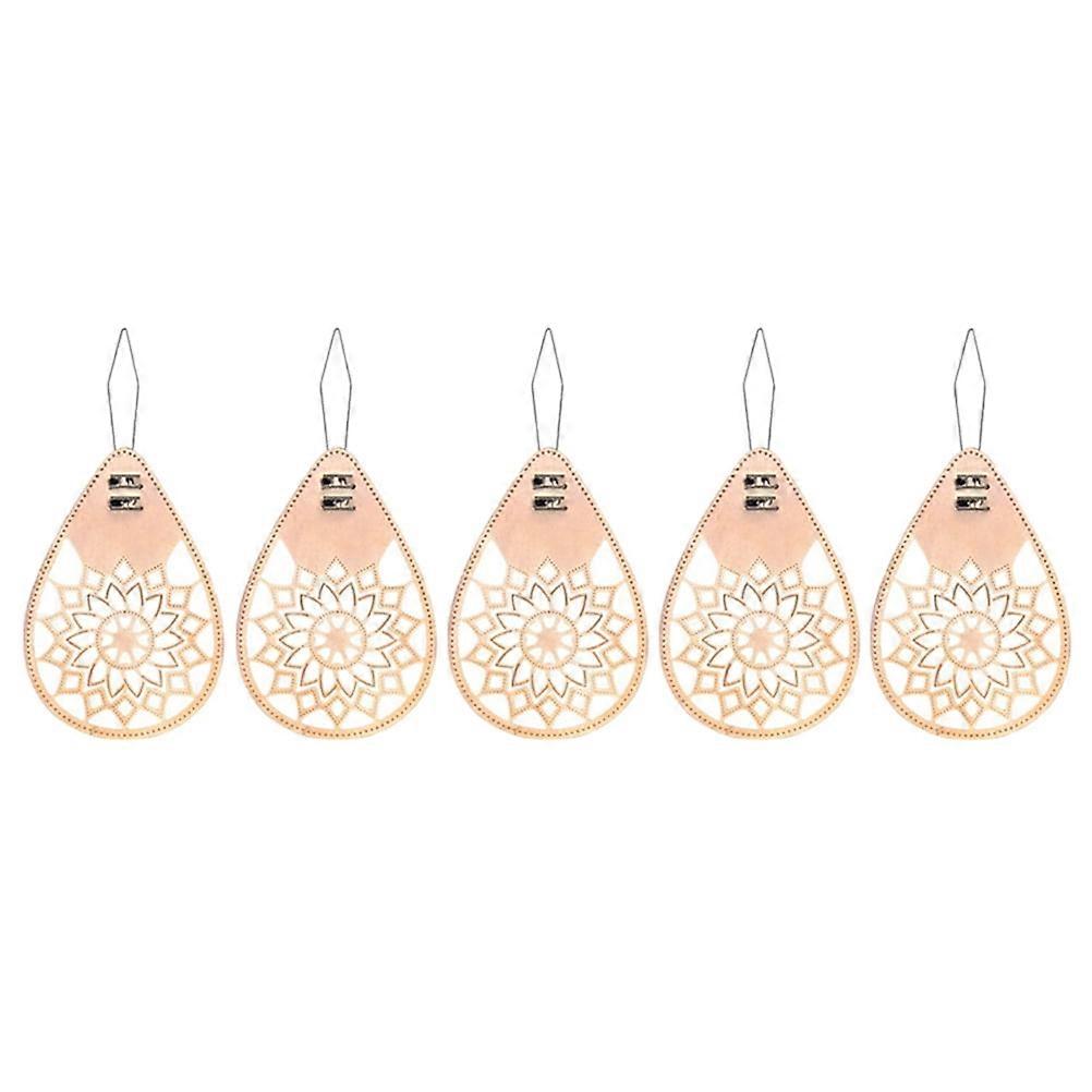 Eease 5pcs Vintage Mandala Thumb Sewing Needle Threader for Hand & Machine Sewing