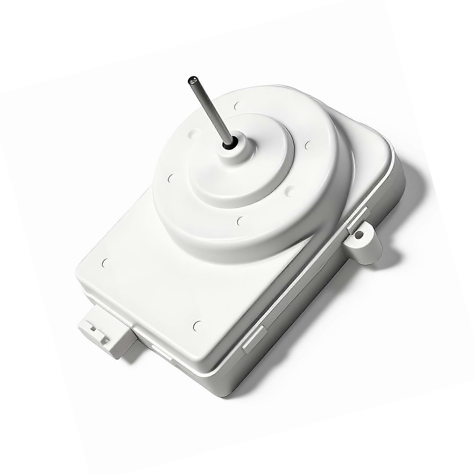 Refrigerator Condenser Fan Motor Quick Installation Replacement Part Plastic Construction Suitable for Select Models Multicolor