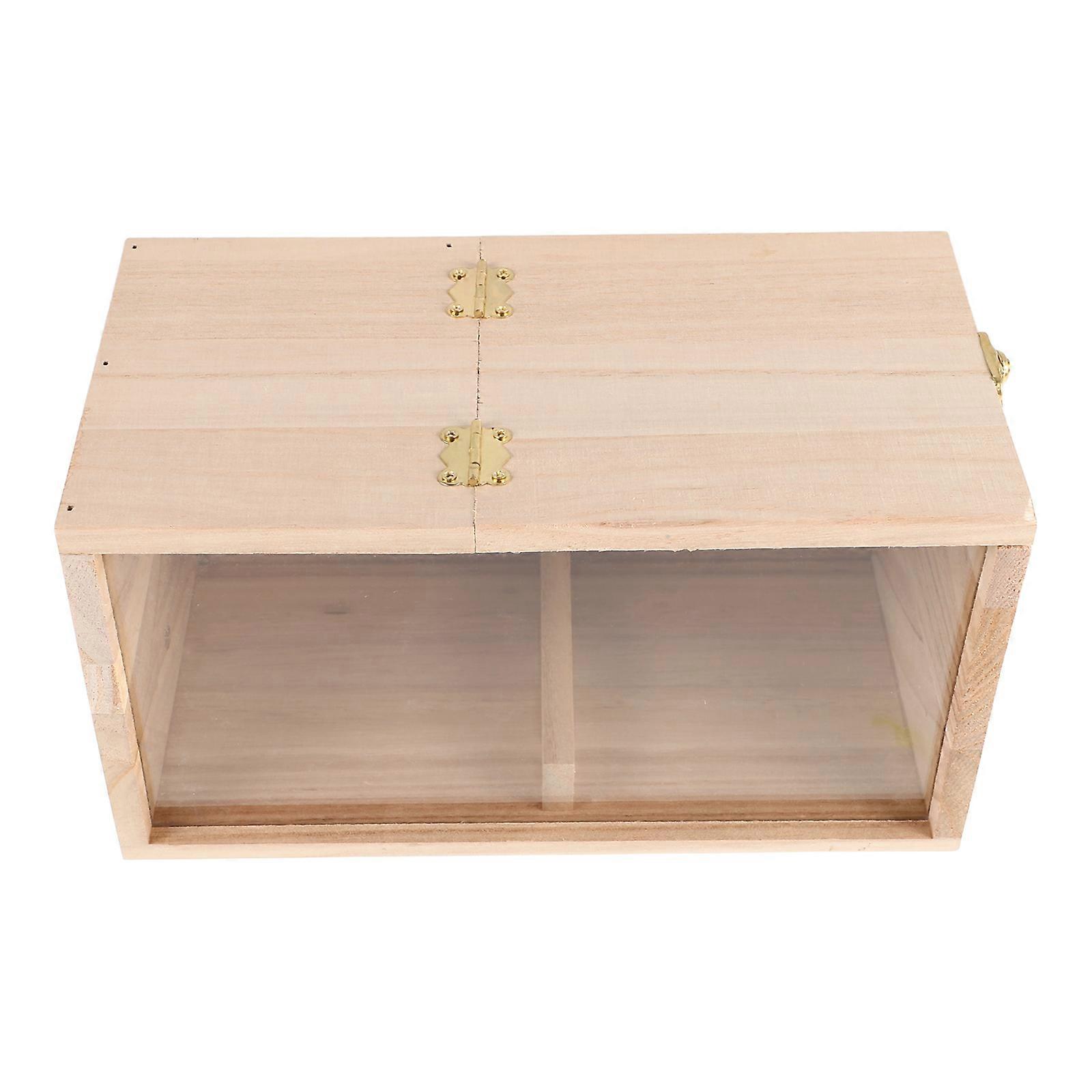 Cockatiel Nesting Box Birdhouse Kit For Parakeets And Budgies Comfortable And Safe Nesting 25.00X13.00X13.00CM 1Set