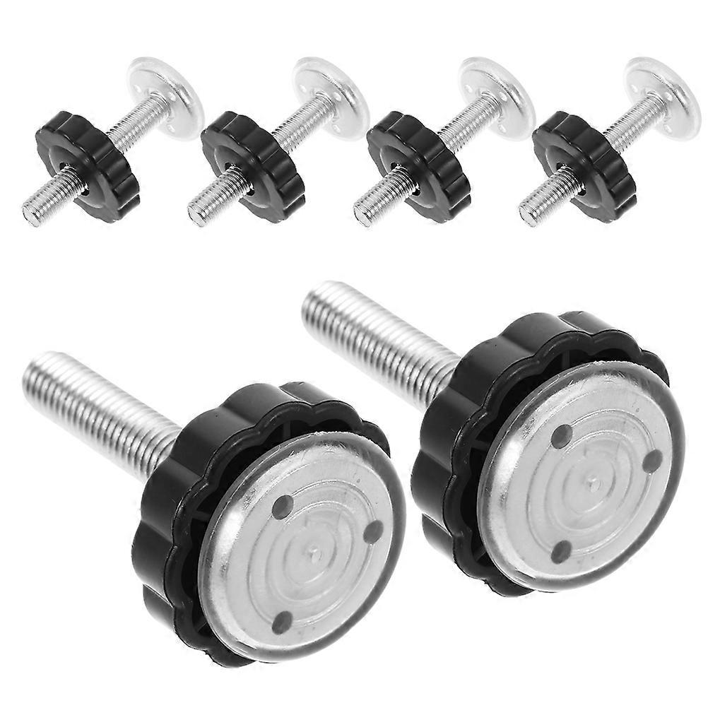 Baby Gate Hardware Mount Set with Threaded Rods for Home Use 6Pcs