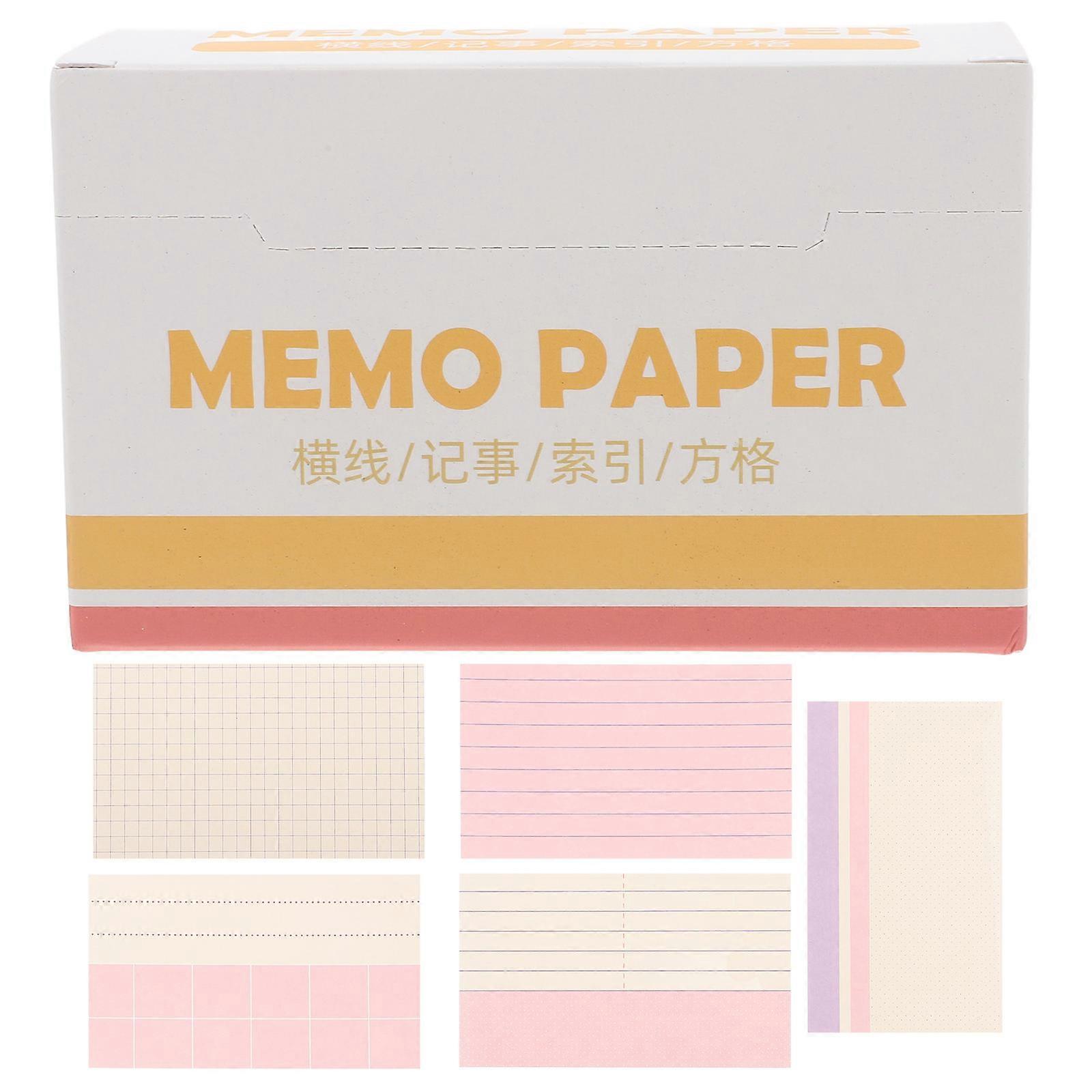 Ruled Index Cards for Organizing 180 Sheets Assorted Color Paper Flashcards