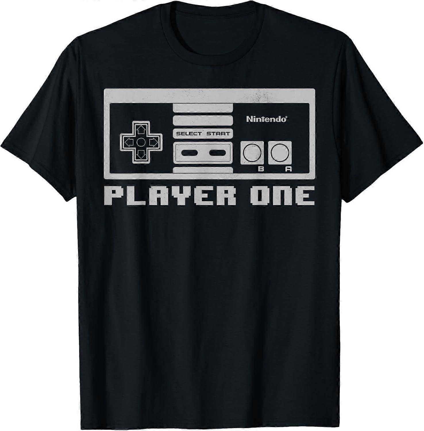 T-shirt graphique 8 bits Controller Player One TW 1381