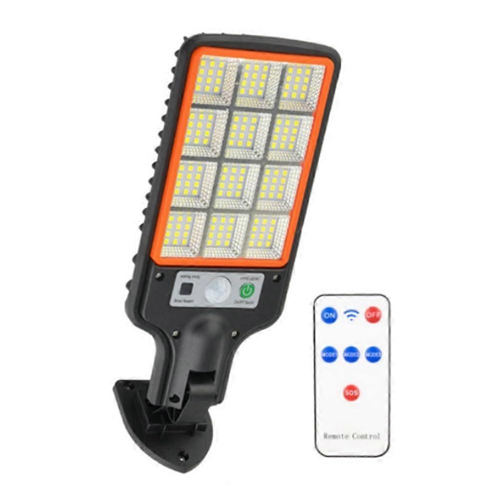 Outdoor Lights With Motion Sensor Solar Security Wall Light Remote Control Solar Powered 3 Modes Easy To Use