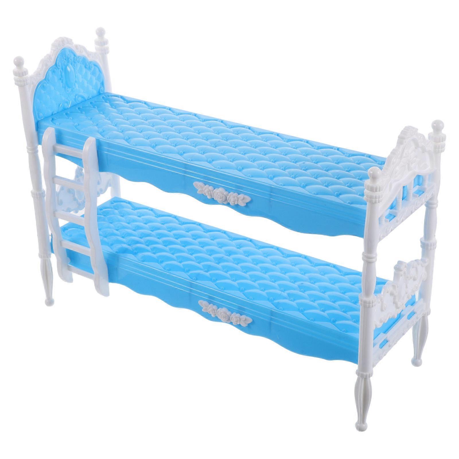 Doll Accessory Bunk Bed for Kids with Pretend Play