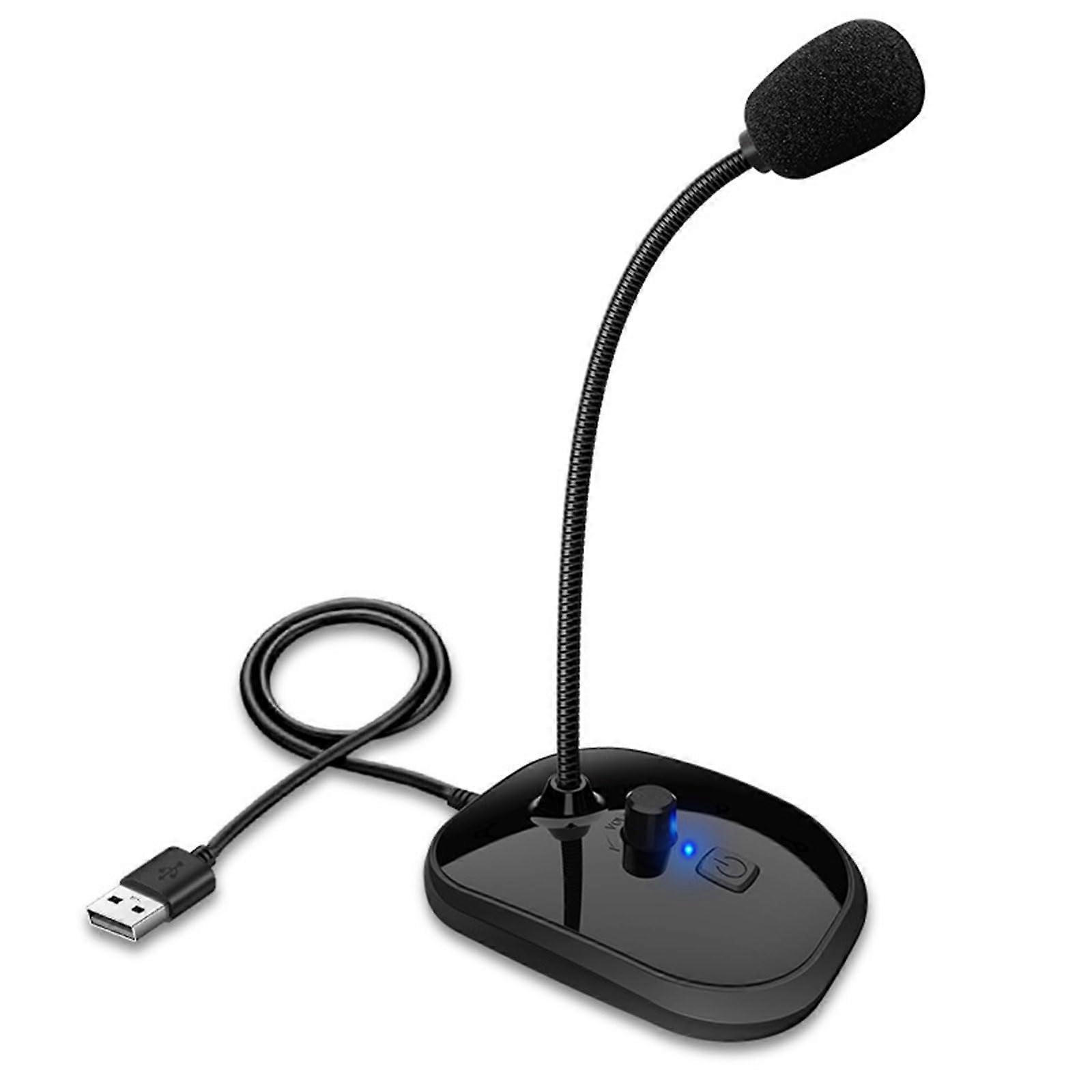 USB Professional Microphone Gooseneck For Singing And Desktop Gaming Capacitive USB Mic