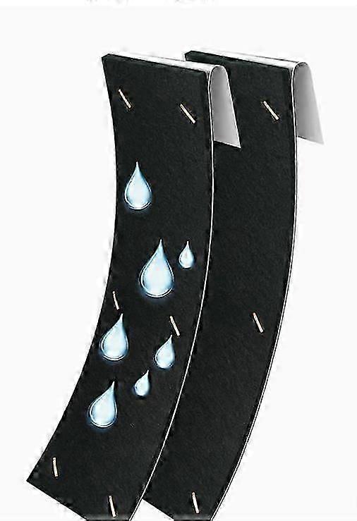 2pcs Portable Downspout Muffler For Effective Noise Dampening Adjustable Rain Gutter Noise Reduction Tool For Various Gutters 11.8 X 2.6 Inch