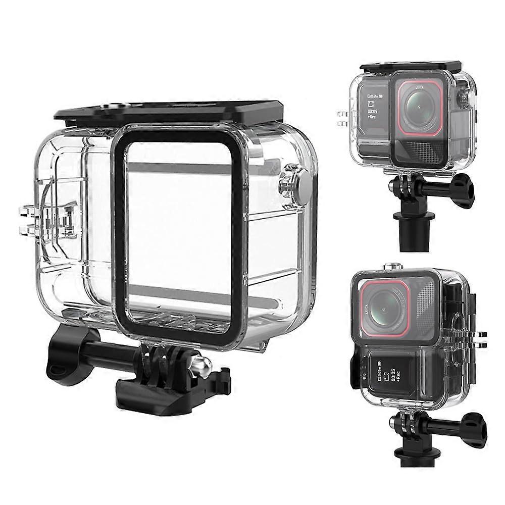 Waterproof Case 45M Depth Dive Housing with Quick Release for Horizontal Vertical Shooting for Insta360 Ace Pro 2