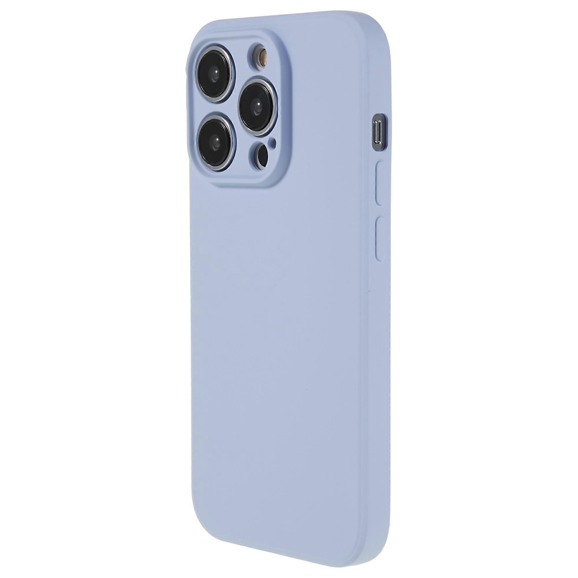 For iPhone 14 Pro Max Rubberized TPU Protective Case Soft Fiber Lining Inside Shockproof Phone Cover