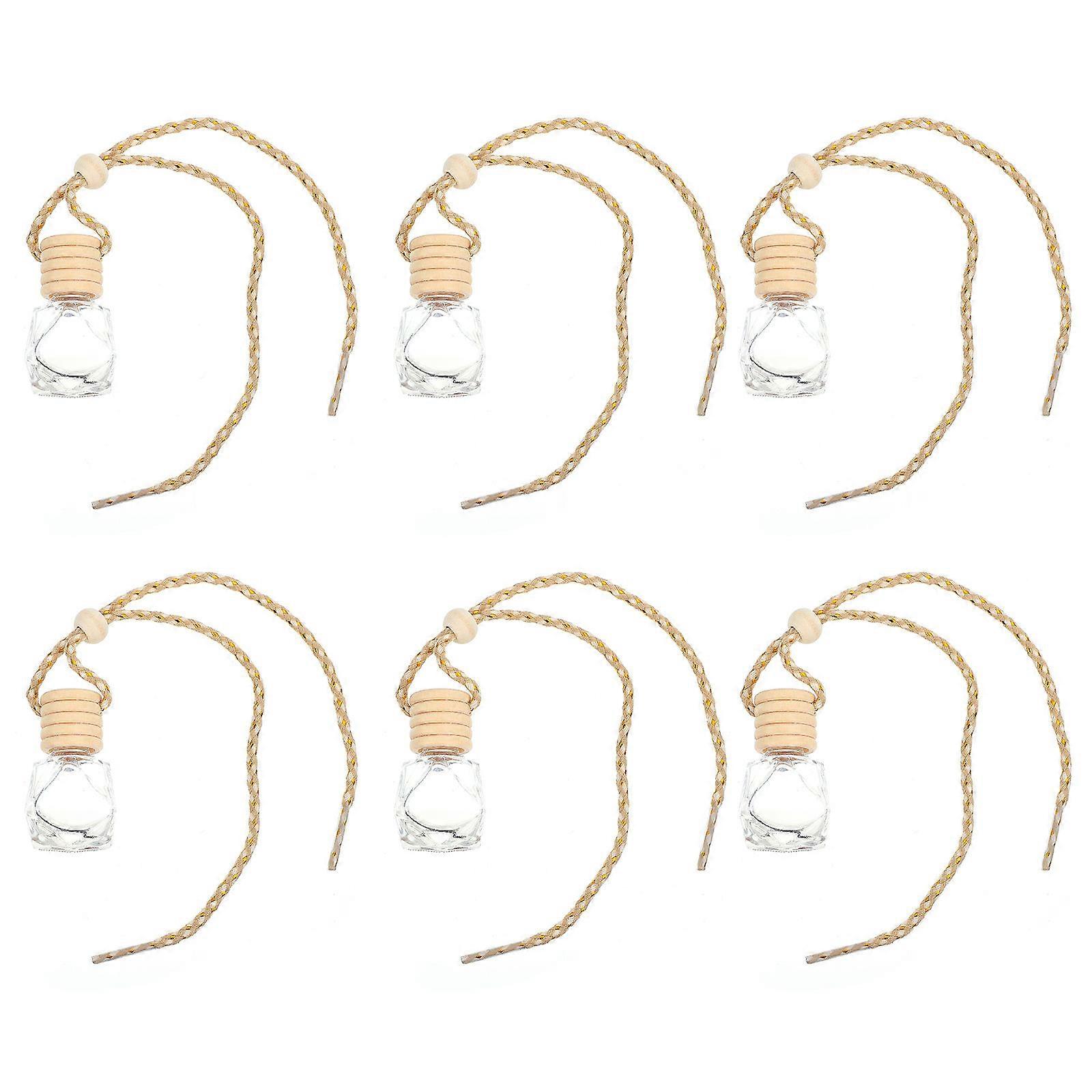 Car Hanging Perfume Bottle for Aromatherapy Use 6Pcs Hanging Pendants