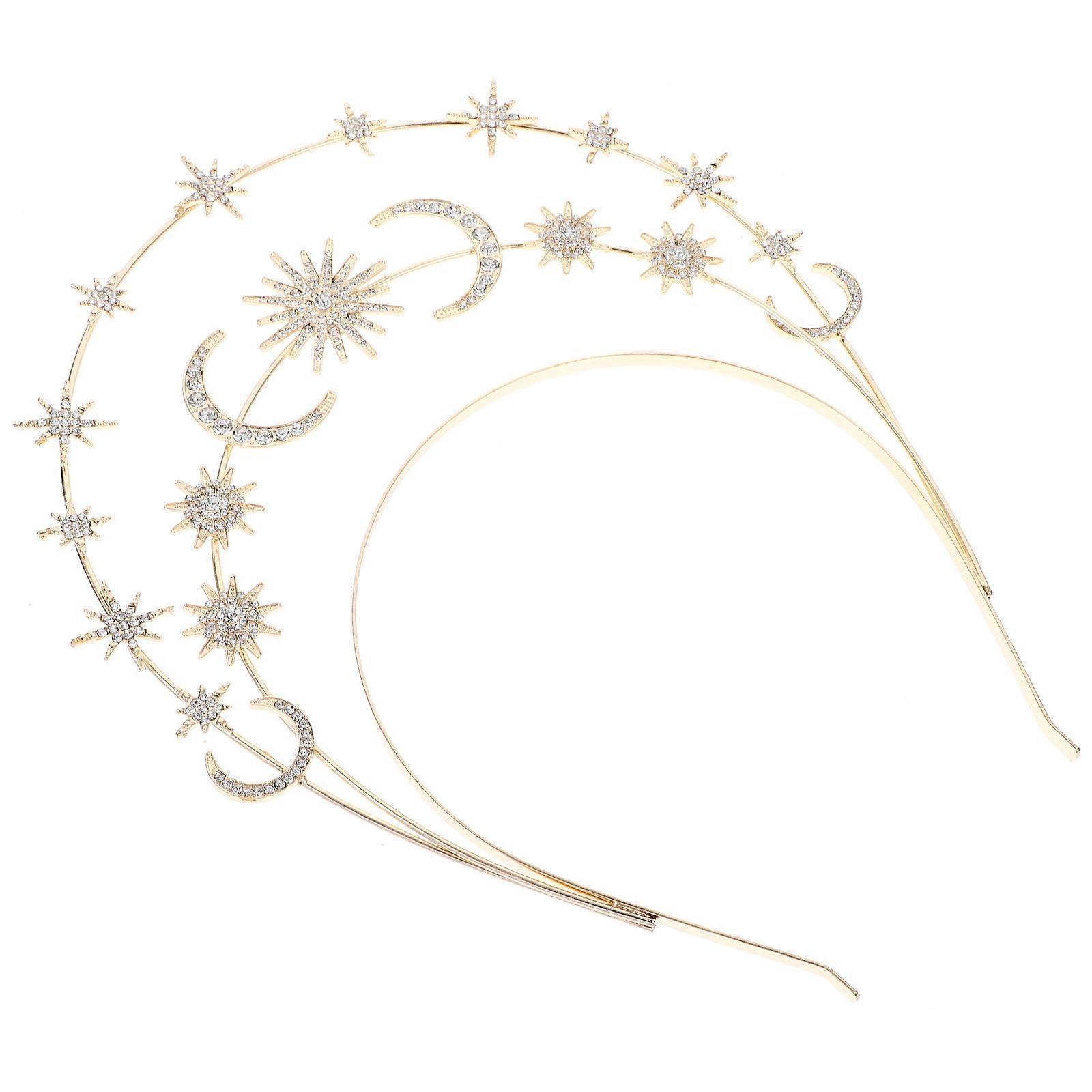 Crown Headband for Decor Three Tier Star Accessory