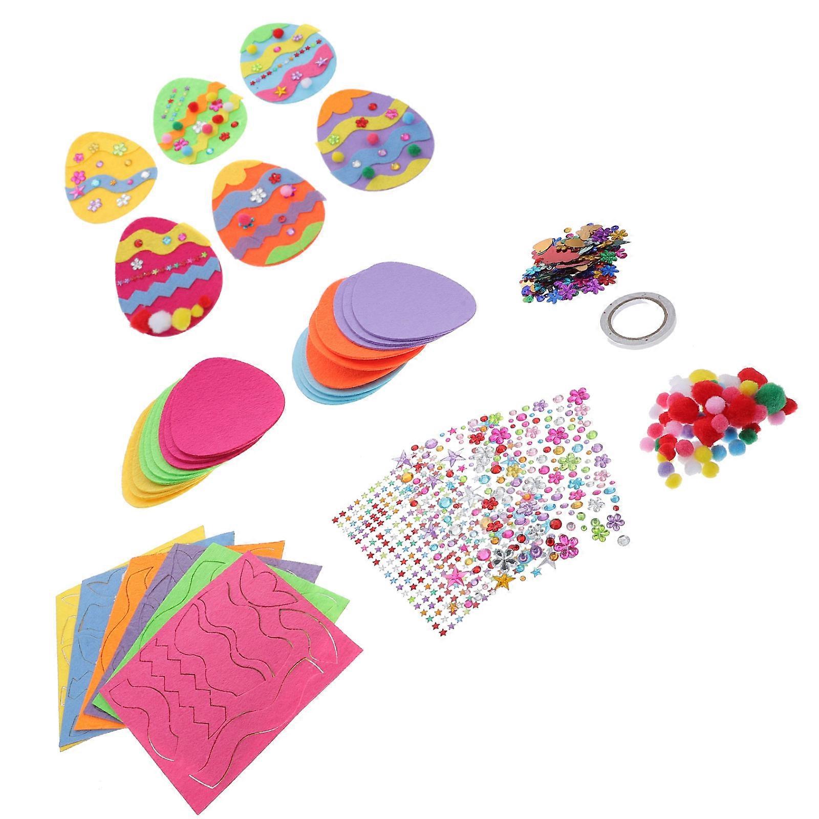 Easter Decoration Craft Set DIY Easter Craft Kit for Party 1Set