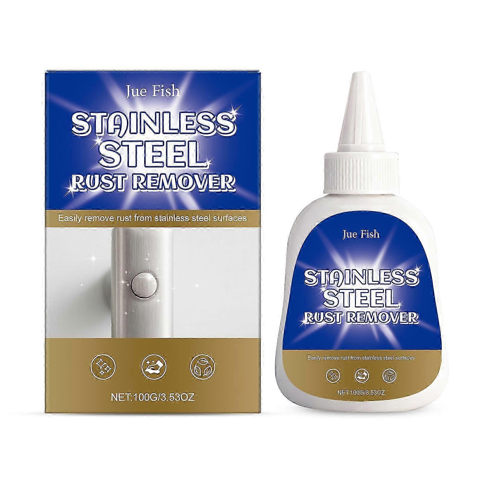 Stainless Steel Rust Remover Spray Wipe Effortless Application Garden Tool Maintenance