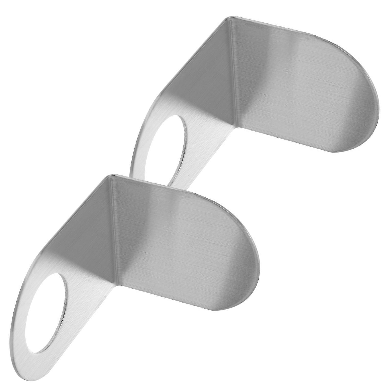 Wall-Mounted Shampoo Bottle Rack Hook for Shower Gel Hanging 10Pcs