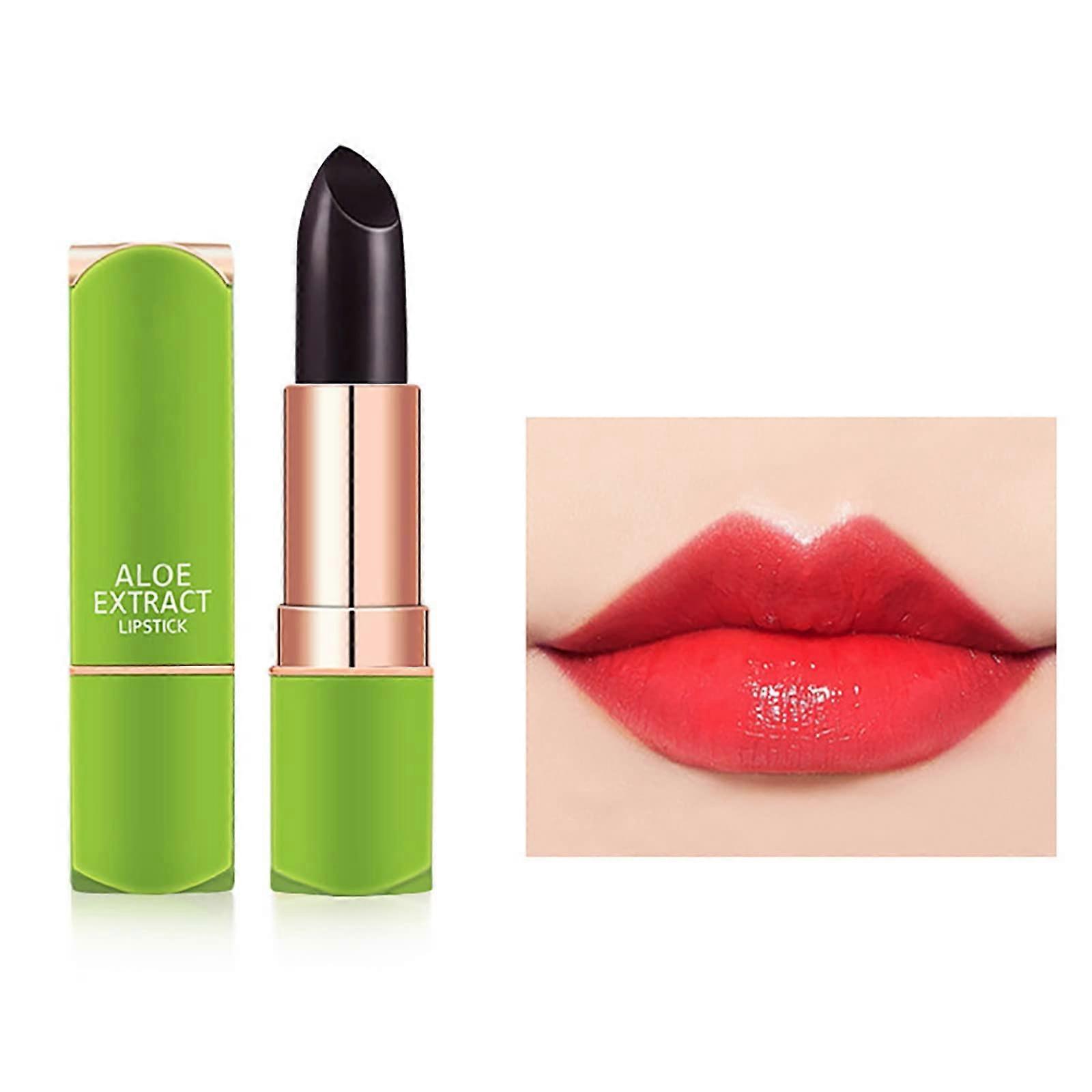 Waterproof Long Lasting Lipstick with Color Changing Moisturizing Smudge Proof Finish