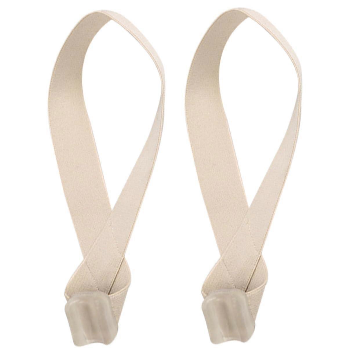 2Pcs Adjustable Bunion Corrector and Toe Separator for Big Toe Alignment and Pain Relief Day Night Use