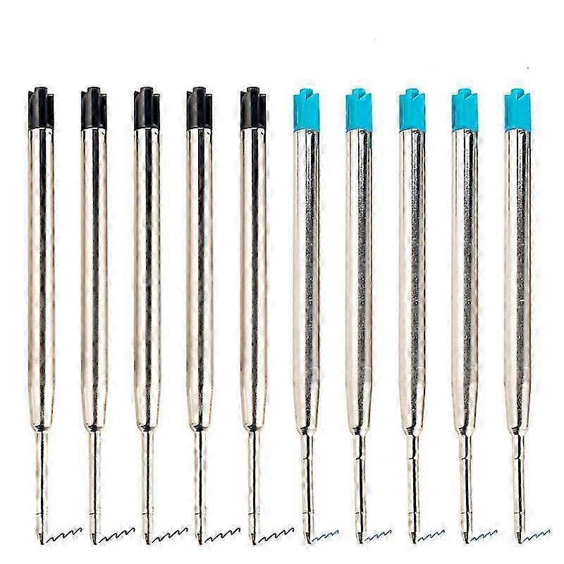 30 Pack Replaceable Ballpoint Pen Refills Metal Refill Smooth Writing Ball Point Pen Refills