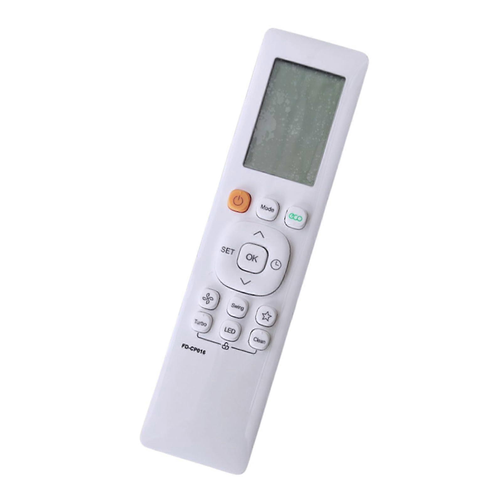FDCP016 Air Conditioner Remote Control Replacement with Reliable Performance and Ergonomic Grip for Casper