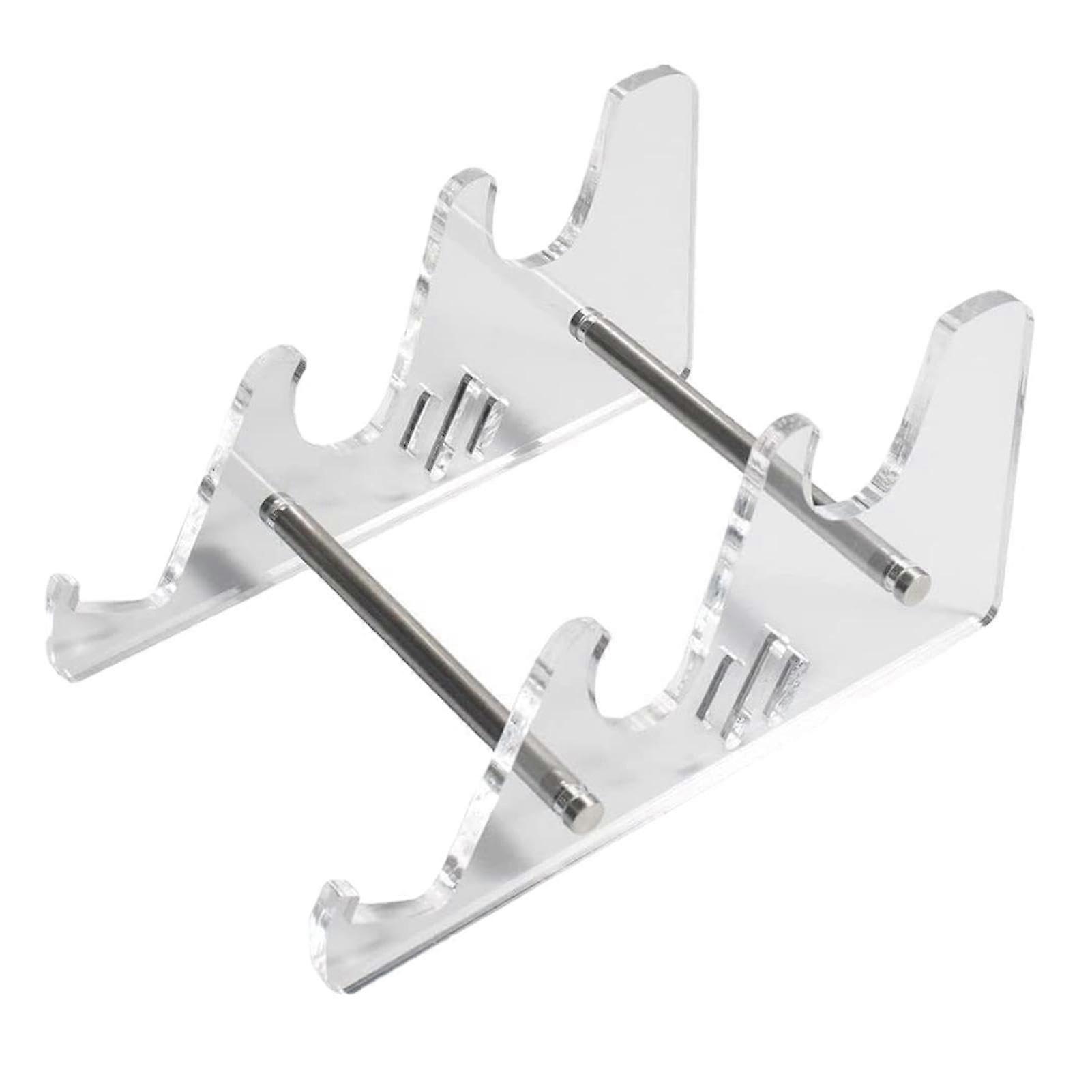 Transparent Mechanical Keyboard Stand, 3Tier Acrylic Display Organizer for Desktop SpaceSaving