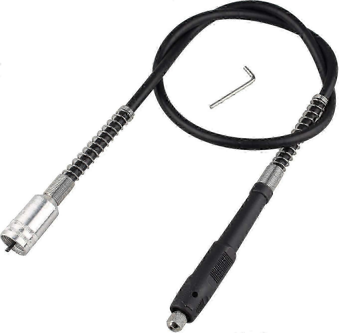 Flexible Drill Shank Extension Keyless Chuck Compatible Tool Attachment Accessory for Dremel Rotary Tool