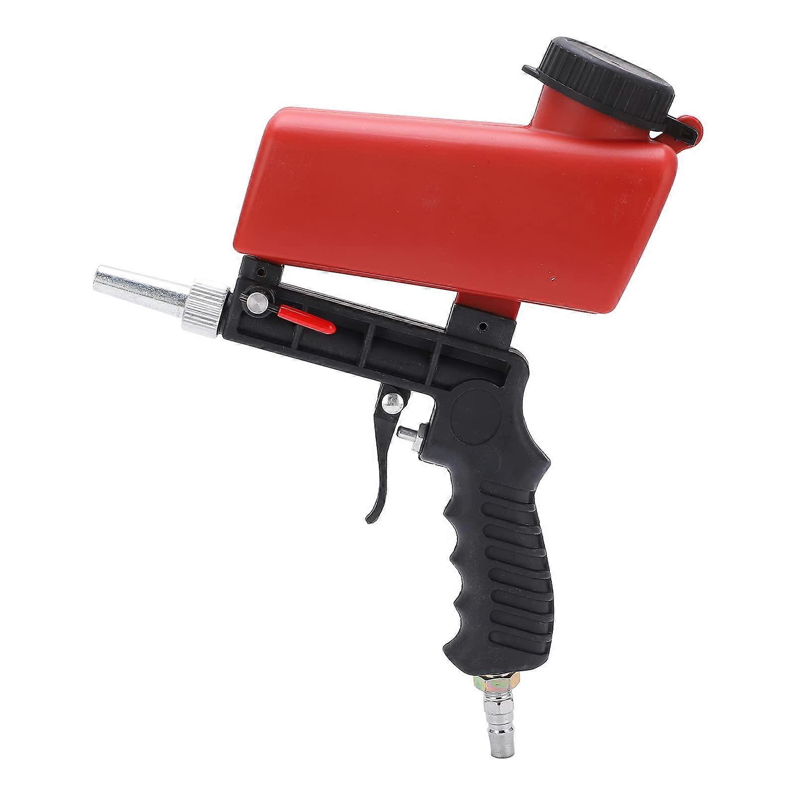 Pneumatic Sandblasting Gun with Adjustable Control, 21lb Capacity for Rust and Paint Removal