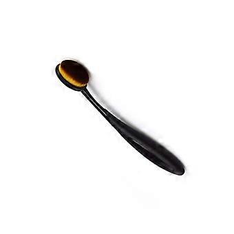 Curved Handle Toothbrush Shape BB Cream Liquid Foundation Powder Oval Foundation Brush Beauty Tool