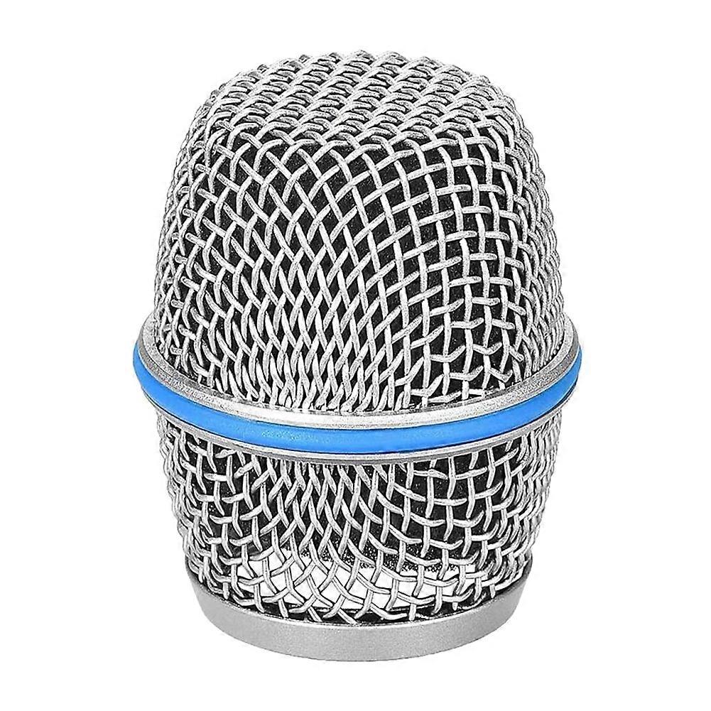 Microphone Replacement Head Steel Mesh Handheld Microphone Grill Mesh Head for Beta87A