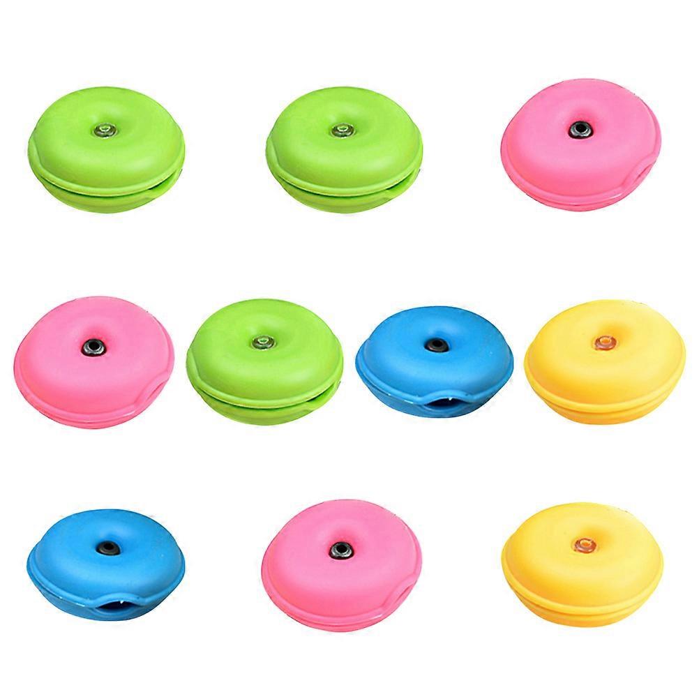 Round Cable Winder Earphone Organizer for Storage Use 10Pcs Set