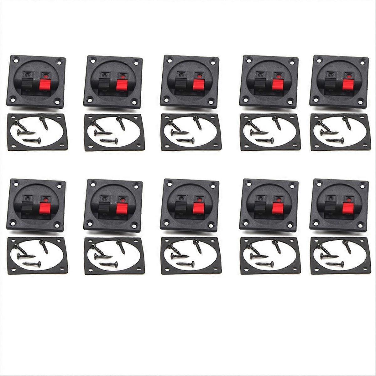 10pcs Speaker Terminal Board Connector Plates for Audio System
