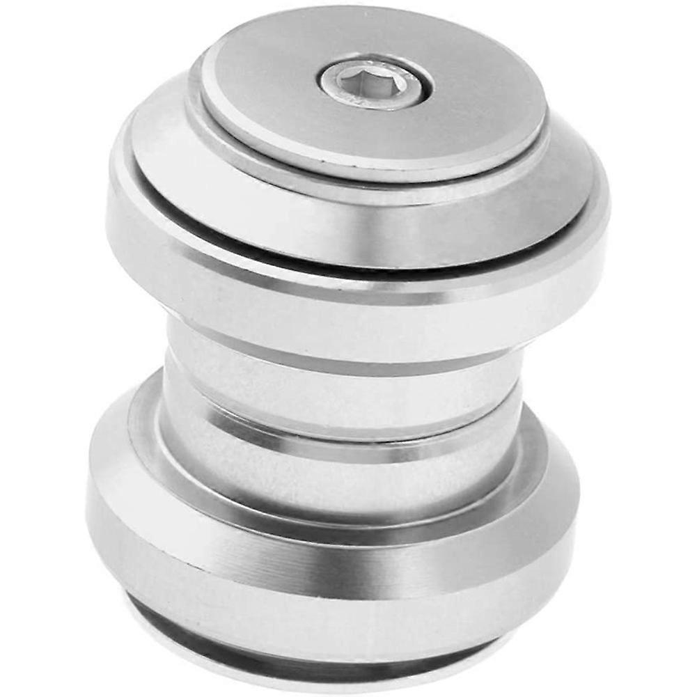 Threadless Bicycle Headset Combo, Bike External Headset Sealed,Silver