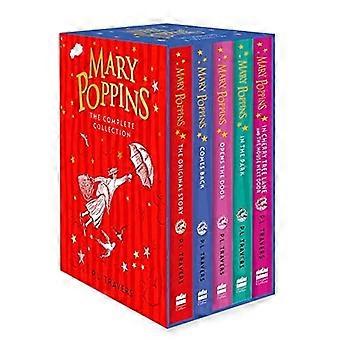 Mary Poppins – Den komplette samlingsboksen: Mary Poppins, Mary Poppins kommer tilbake, Mary Poppins åpner døren, Mary Poppins i parken, Ma
