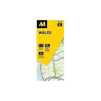 AA Road Map Wales (AA Road Map Britain -sarja)