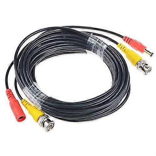 65ft Black BNC Video Power Cable for Samsung HD Security Camera Systems