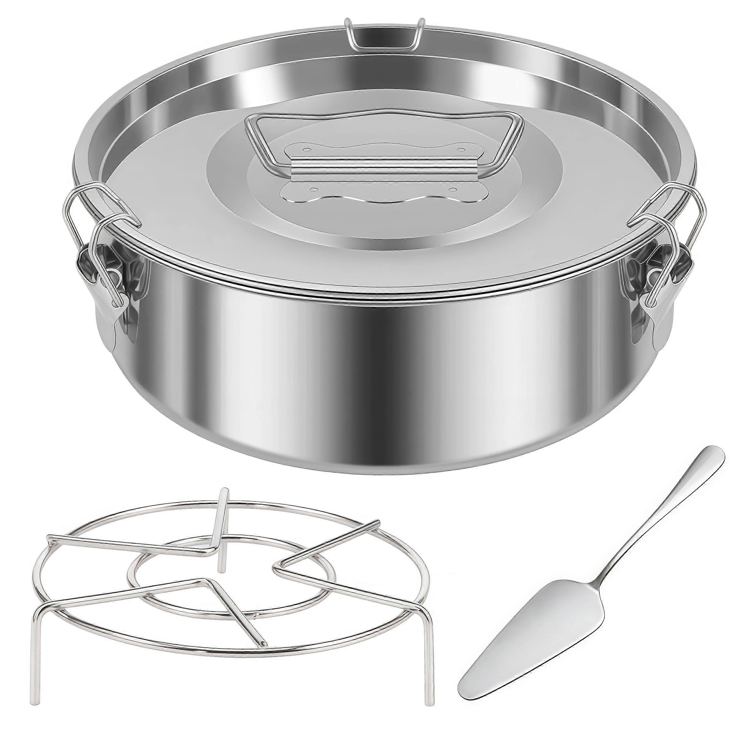 Durable Steam Tray Set with Single Layer for Efficient Cooking and Baking