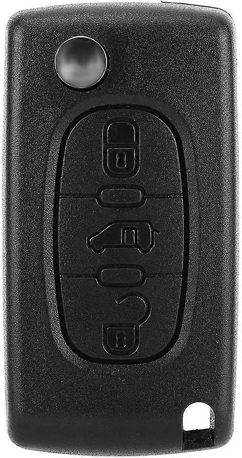Replacement Key Fob Case for Partner, Protective Case for 3-Button Car Remote Control for Berlingo or Dispatch, Partner