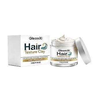 Hair Texture Clay 118g, Long-Lasting Hold Matte Finish Pomade, Light Fragrance Hair Styling Wax for Men, Texture Control Clay for Straight, Wavy & Thi