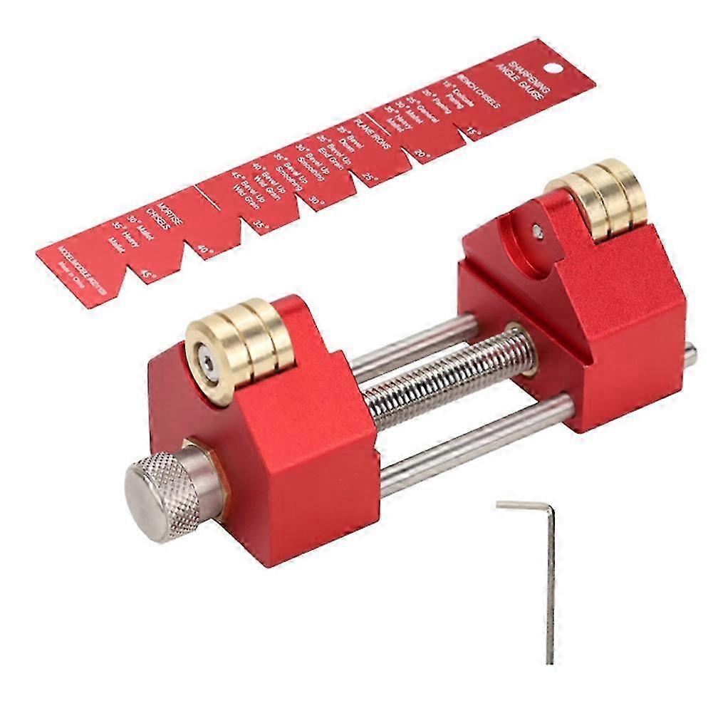 Sharpening System Honing Guide Sharpening Holder Angle Fixture Angle Gauge compatible with Woodworking Chisel