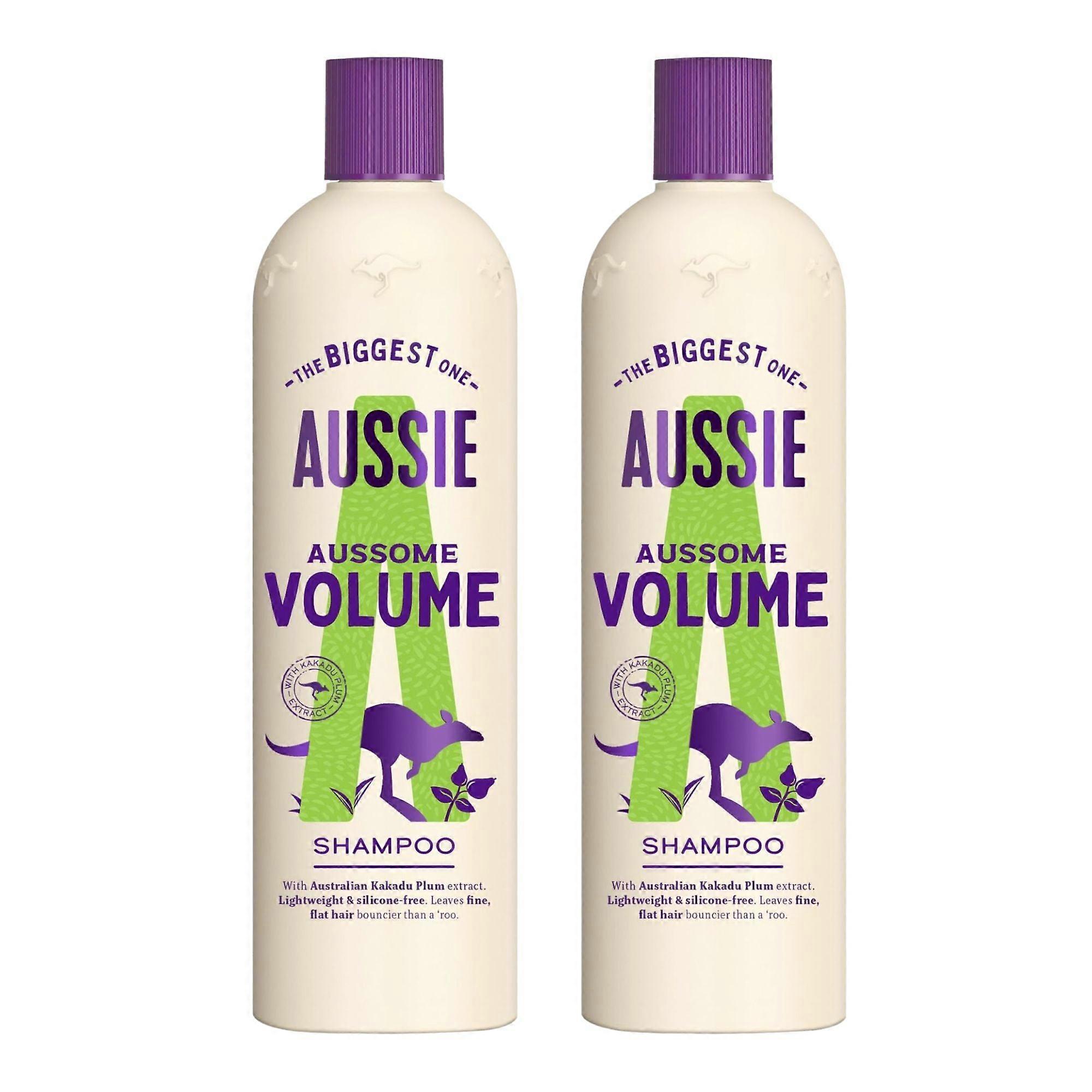 Aussie Aussome Volume Shampoo 675ml X2