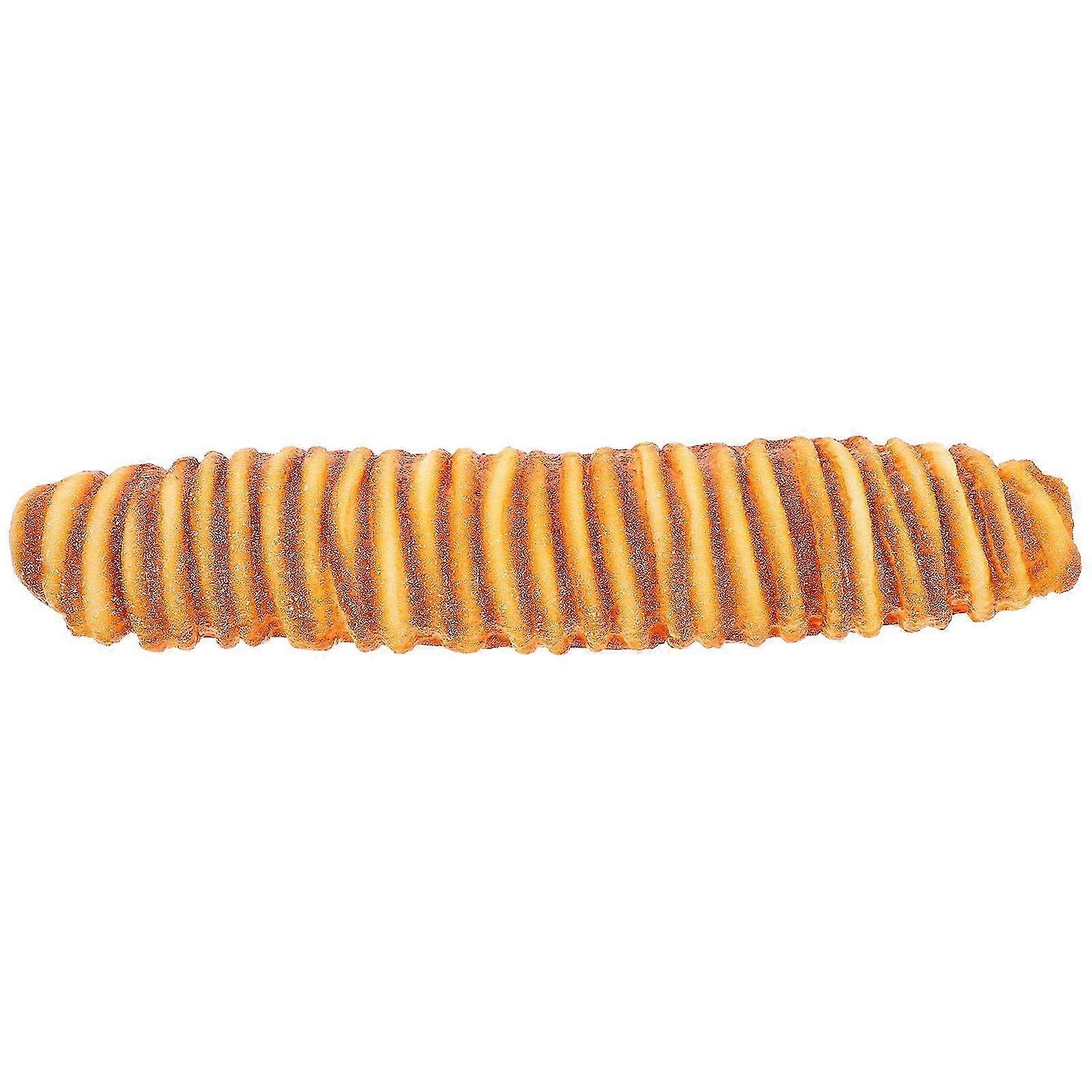 PU Bread Model Simulation Fake Bread Prop for Decoration 2Pcs