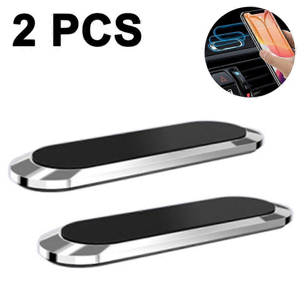 2pcsF6 Magnetic Bracket-Silver