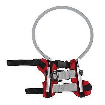 Pet Blind Halo Practical Collision Avoidance Lightweight Blind Halo Harness with Reflective Effect for Blind Dogs Cats Red S Circle Diameter 22cm/8.7i