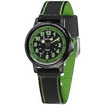 JACQUES FAREL Kids Wristwatch Analog Quartz Boys Textile Strap KSB 0342