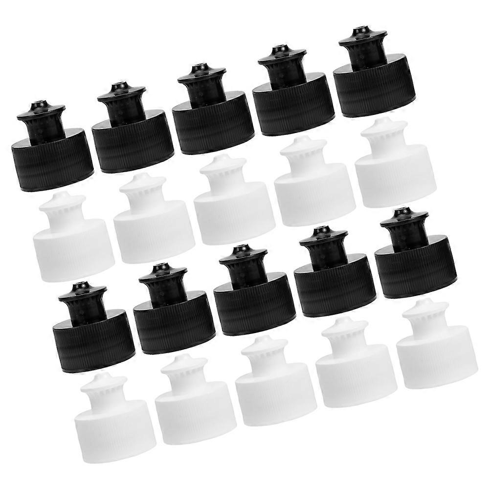 40pcs Push Pull Bottle Tops Push Pull Water Bottle Cap Push Pull Bottle Cap Push Pull Caps Replacing Water Bottles Caps Push Pull Screw Caps