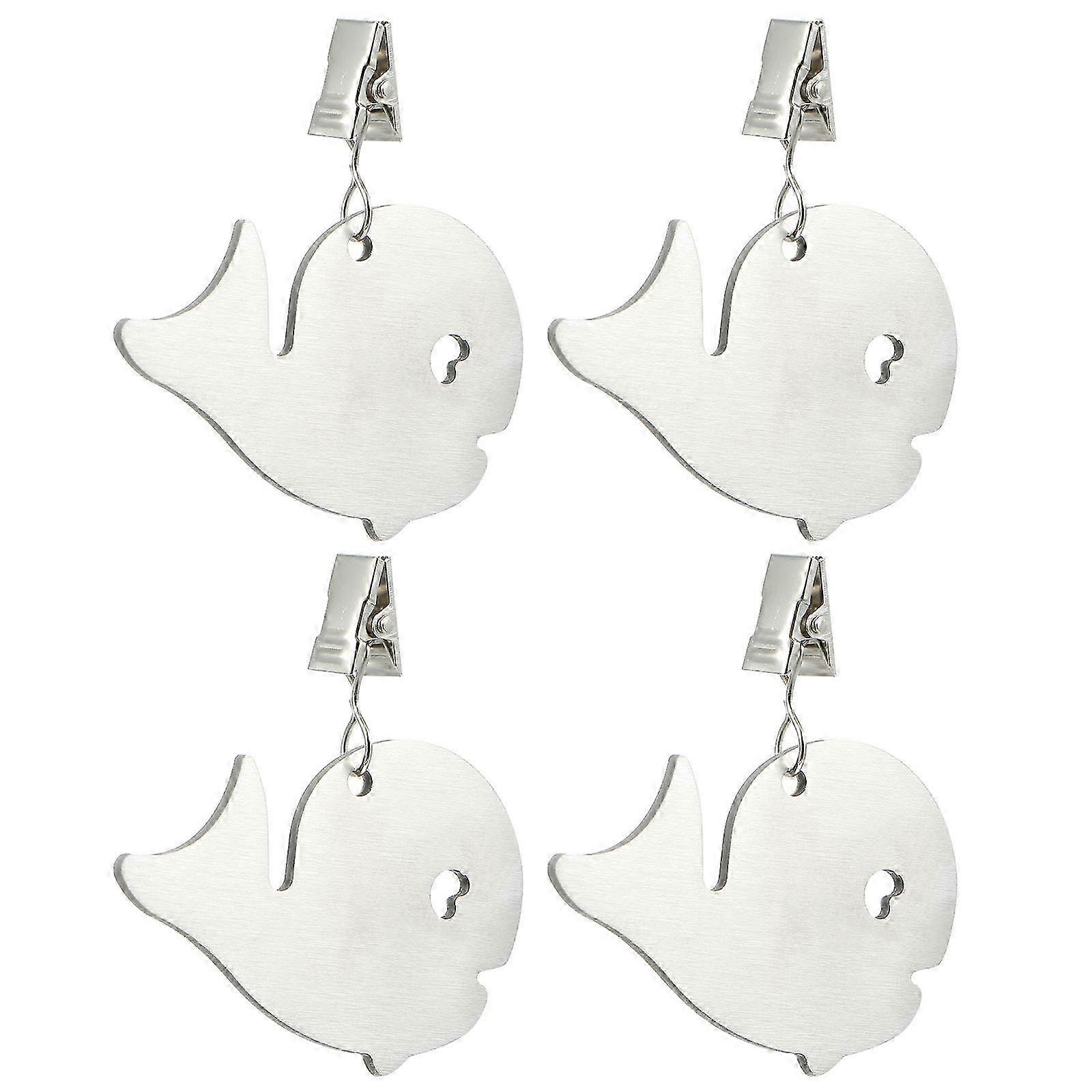4pcs Tablecloth Weights Table Cover Weights Table Clips Tablecloth Pendant