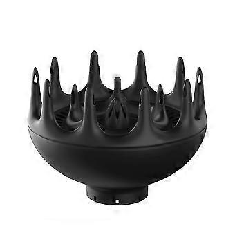Xtava Black Orchid Hair Diffuser for Curly Blow Dryer Attachment Frizz Control Care Gift Family friendBlack