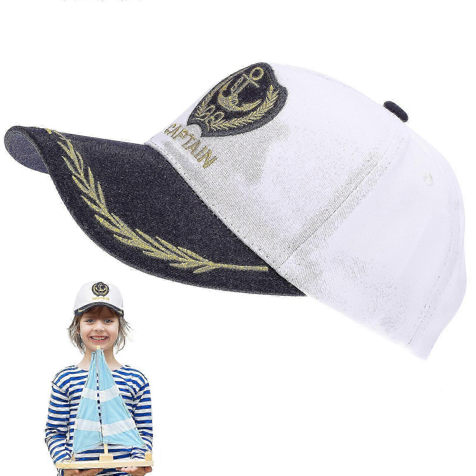 Captains Hat Baseball Caps compatible with 3Pcs Breathable Sun Hat