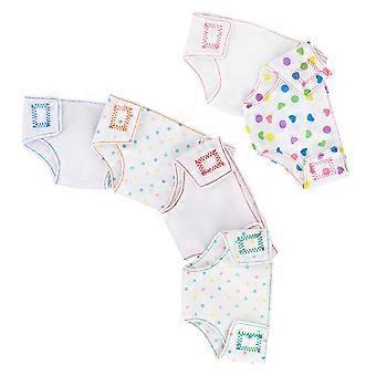 6Pcs Baby Doll Fraldas Funny Dressing Game Roupas 18 polegadas Acessórios Doll