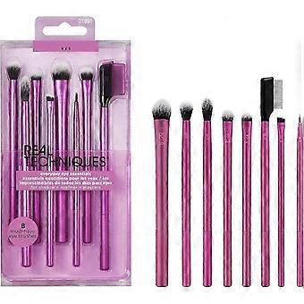 Everyday Eyes Essentials Brush Set, Eyeliner, Eyebrow and Mascara, Travel Size, 8-Piece Set SU