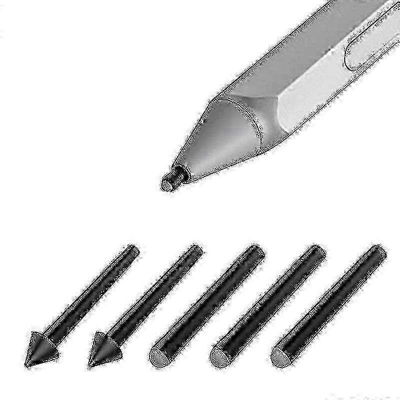 5pcs 2H Stylus Pen Replacement Tips Compatible with Microsoft Surface Pro 7/6/5/4/Book/Studio/Go