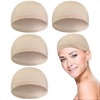 4 stk bambus fiber paryk cap bambus paryk liner cap til kvinder