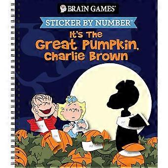 Denkspiele - Aufkleber nach Zahlen: Es ist der große Kürbis, Charlie Brown